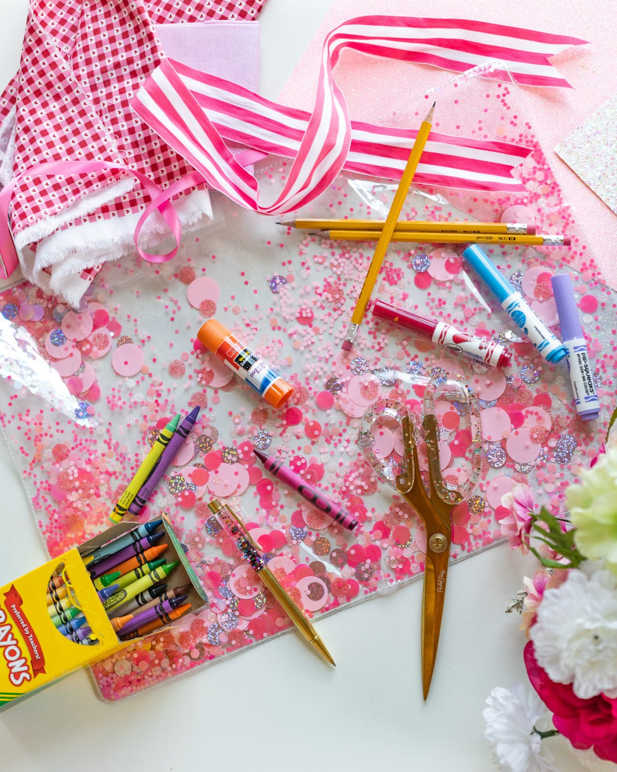 Multi-use Confetti Desk Mat And Placemat