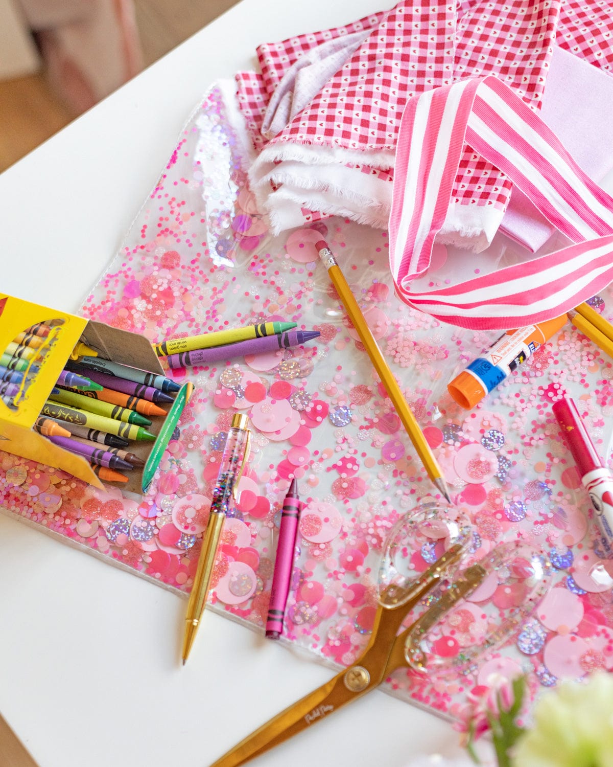 Multi-use Confetti Desk Mat And Placemat