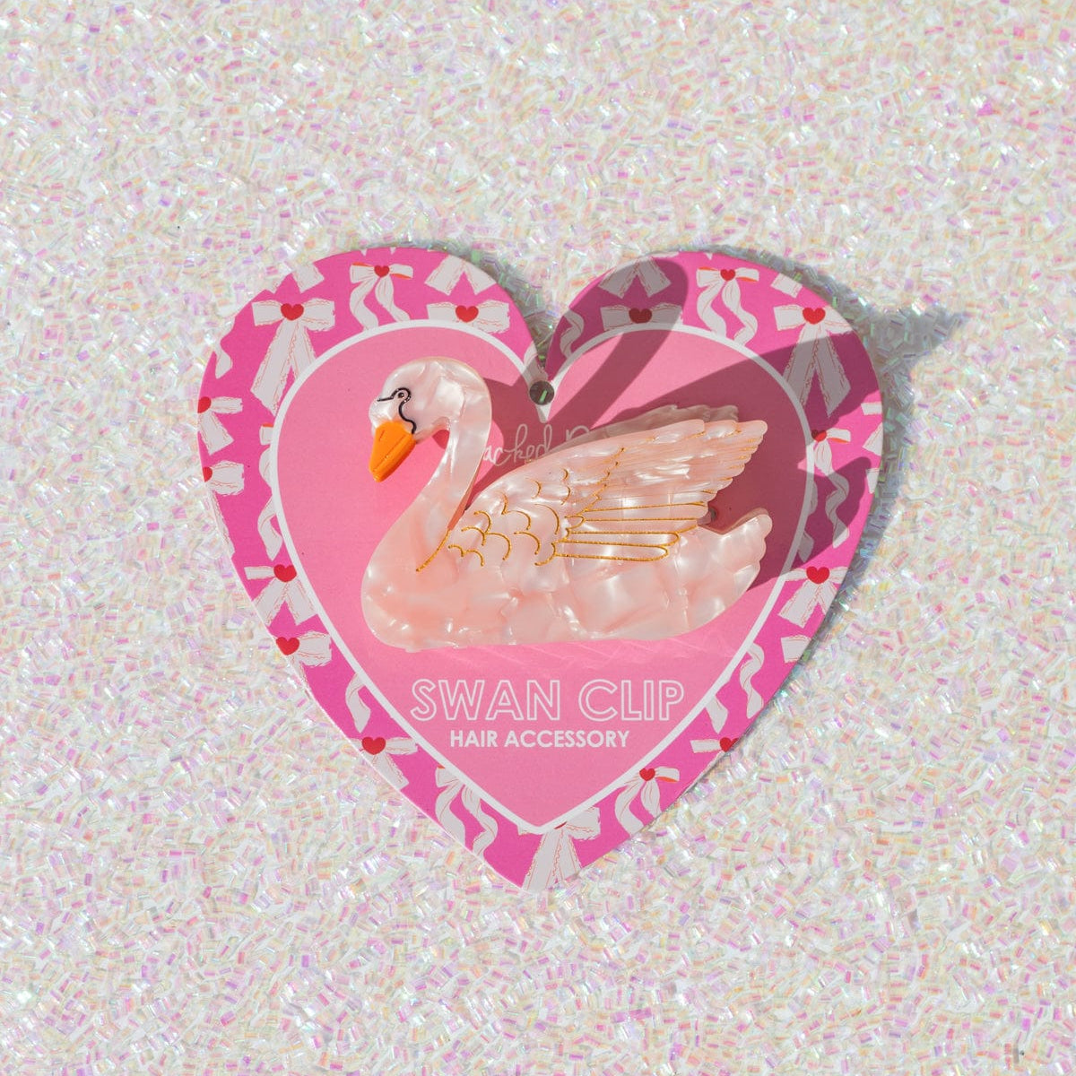 Swan Style Hair Claw Clip