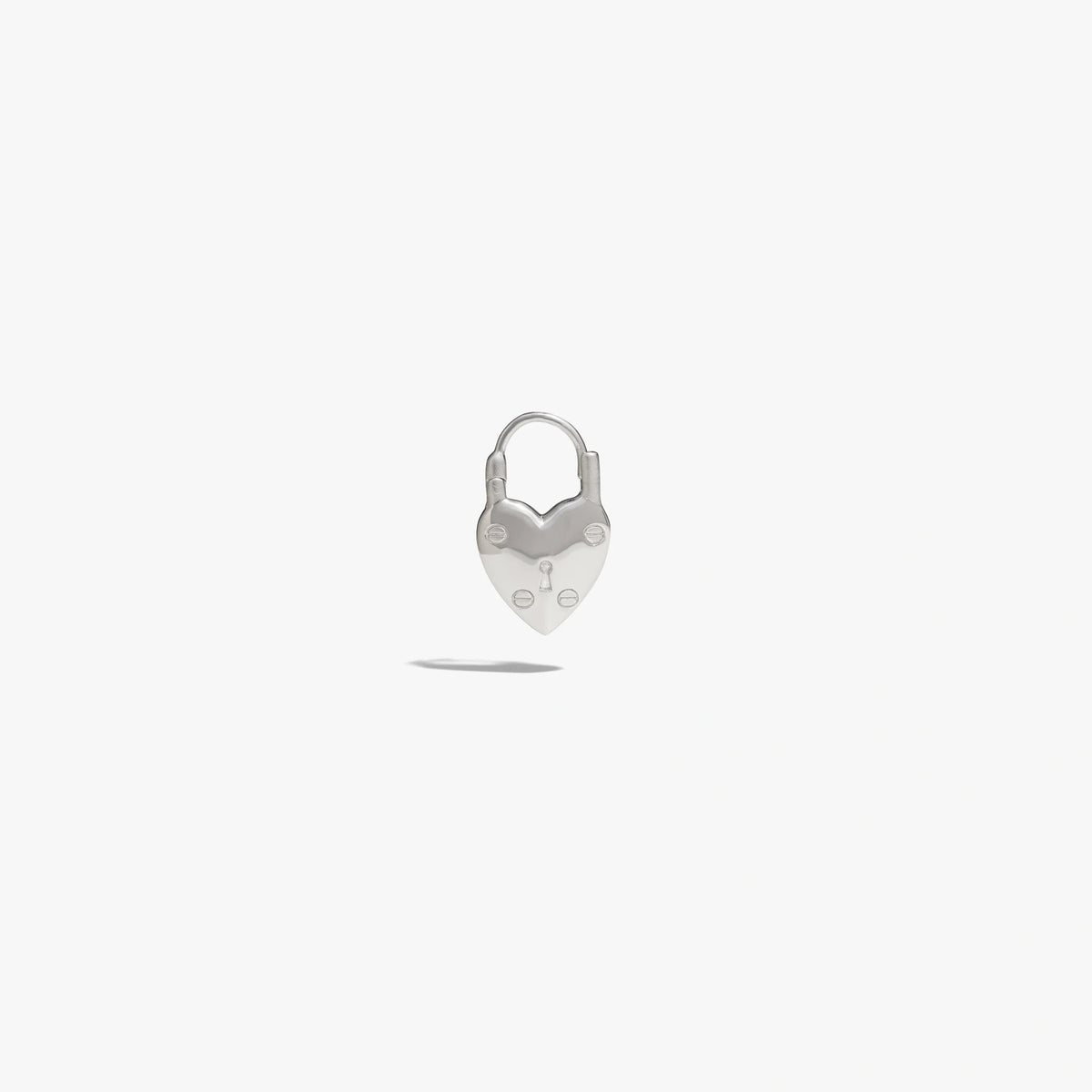 Padlock Heart Huggies