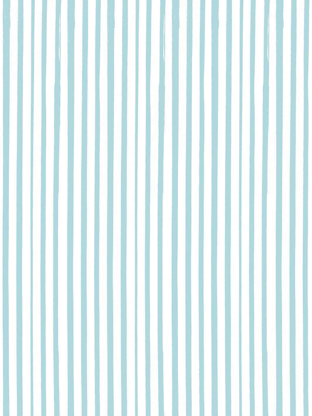 'painted Stripe' Wallpaper By Meri Meri - Aqua