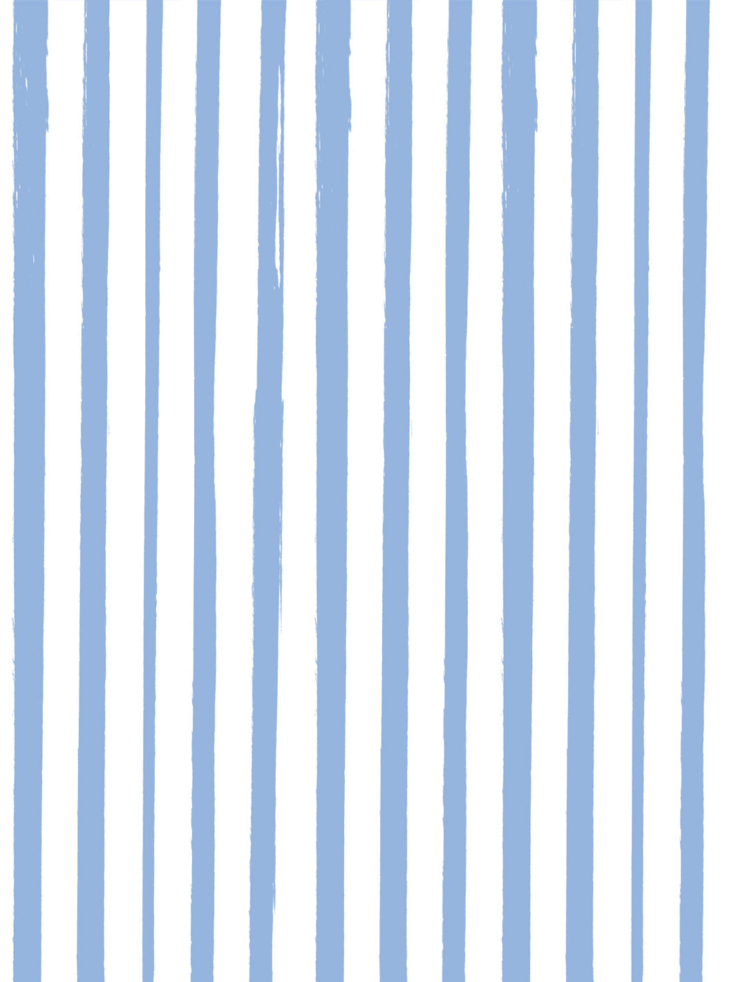 'painted Stripe' Wallpaper By Meri Meri - Blue