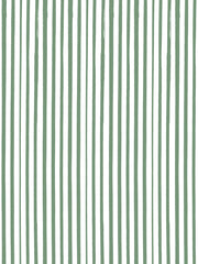 'painted Stripe' Wallpaper By Meri Meri - Dark Sage