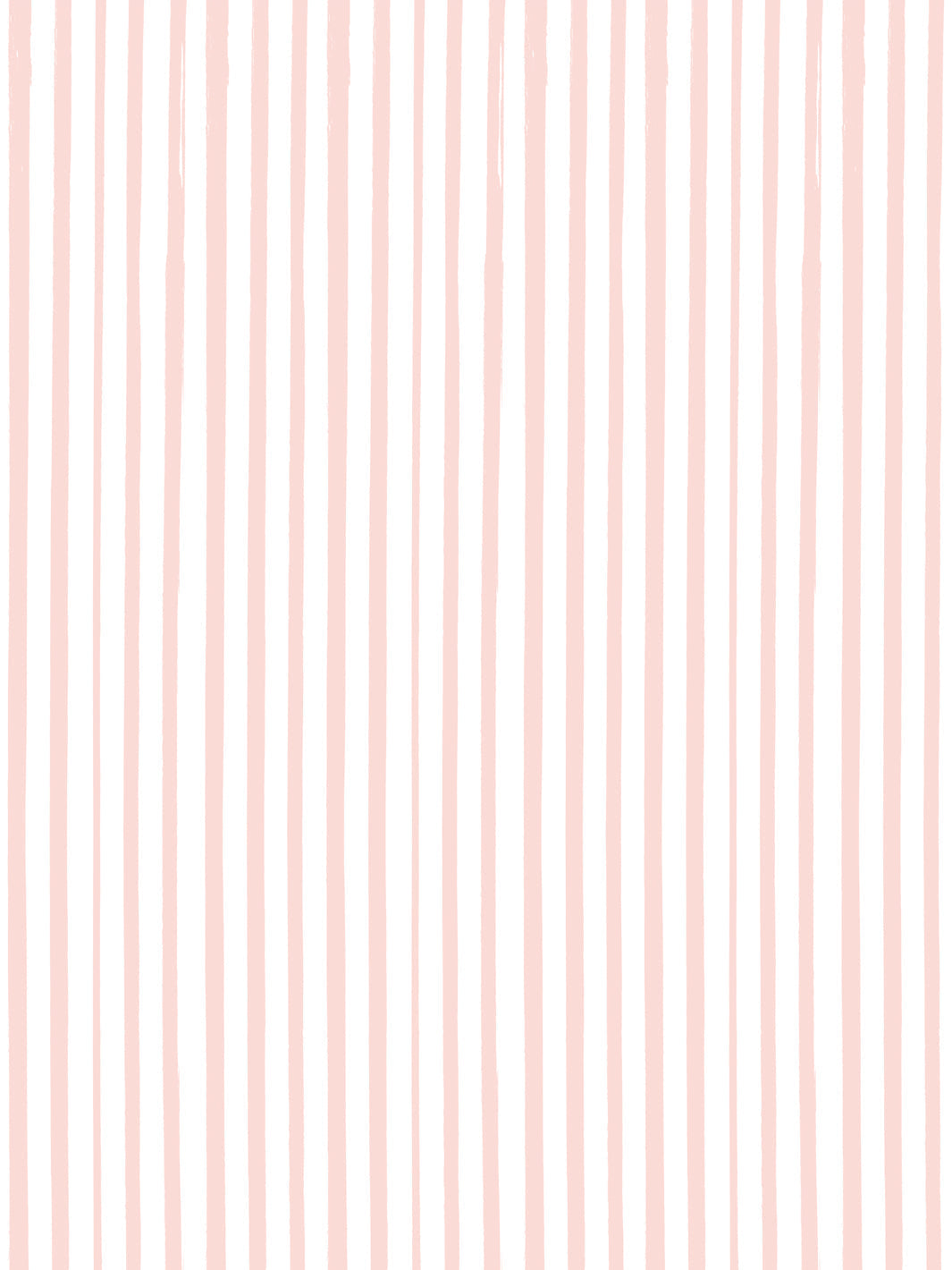 'painted Stripe' Wallpaper By Meri Meri - Light Pink