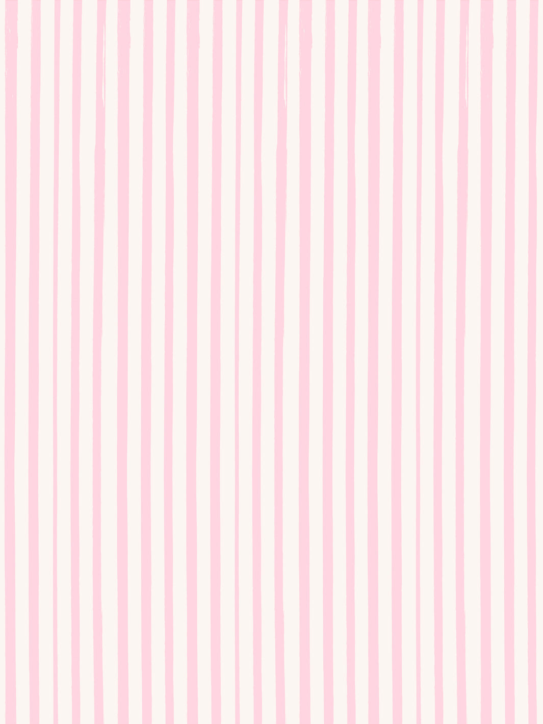 'painted Stripe' Wallpaper By Meri Meri - Pink