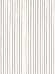 'painted Stripe' Wallpaper By Meri Meri - Taupe