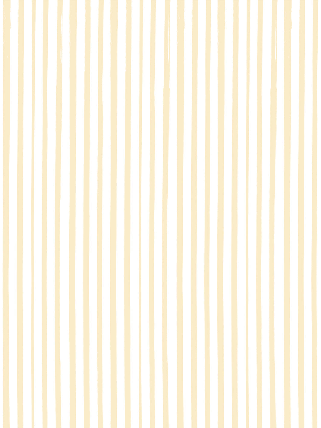 'painted Stripe' Wallpaper By Meri Meri - Yellow