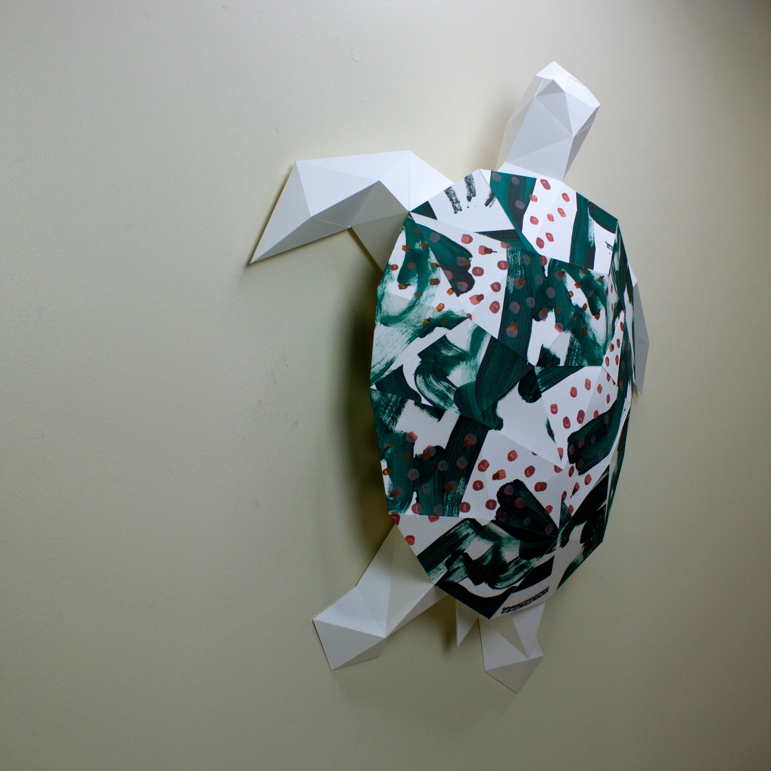 Donna The Painted Turtle | Diy Paper Craft Animal Kit