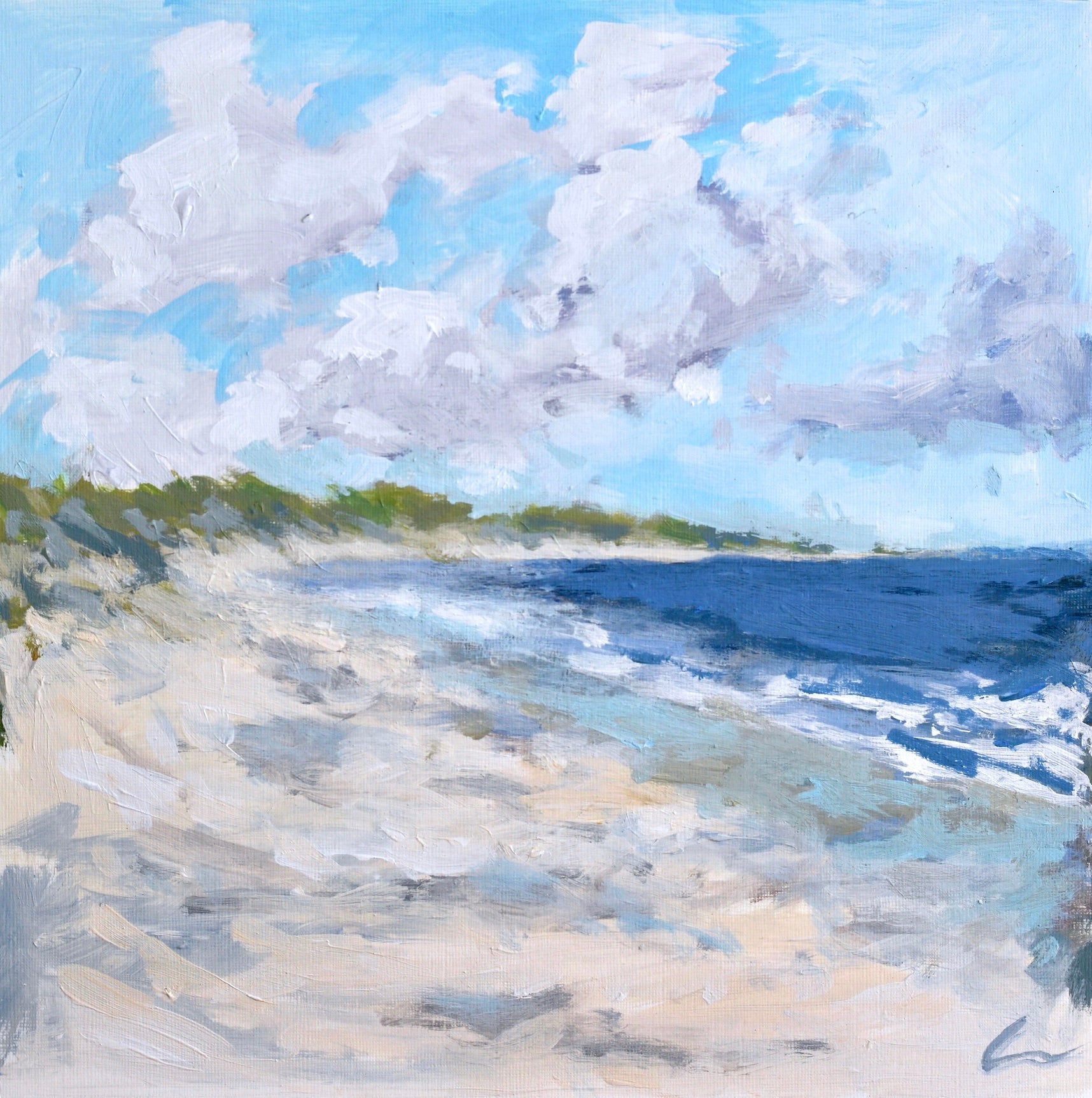 Paint In Sand Print