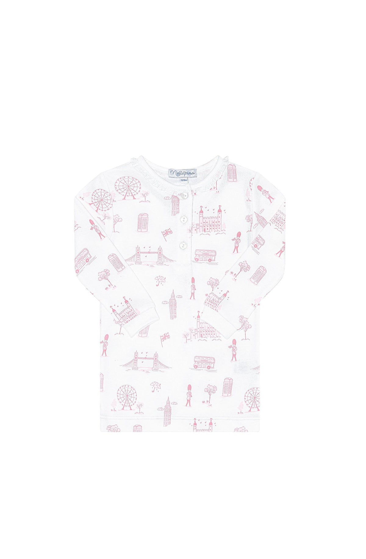 Pink London Toile Pajamas