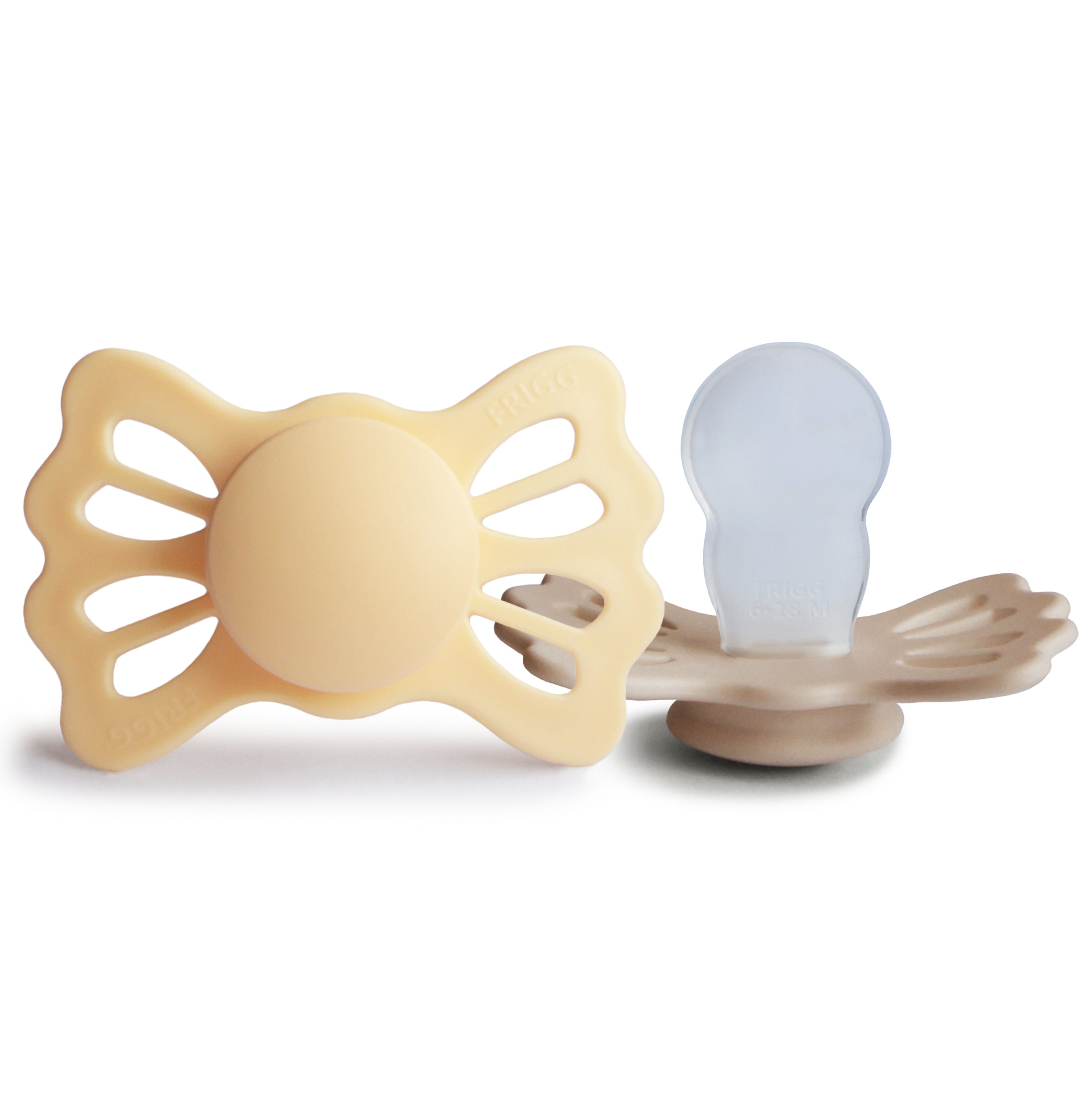 Frigg Lucky Symmetrical Silicone Pacifier 2-pack (6-18 Months)