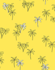 'palms' Wallpaper By Tea Collection - Daffodil