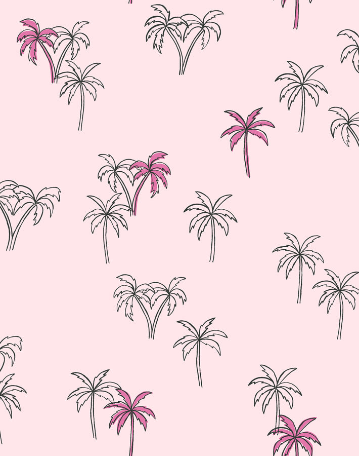 'palms' Wallpaper By Tea Collection - Piggy Bank