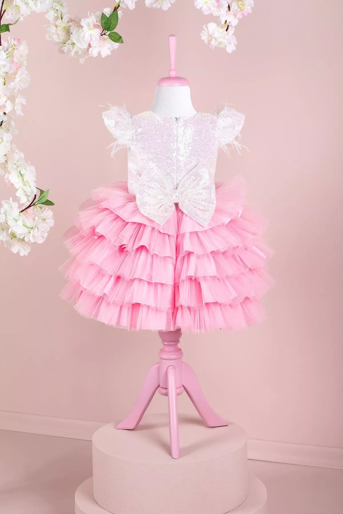 Pamela Pink Party Dress