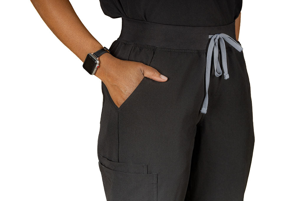 Postpartum Friendly Scrub Pants For Women - ™
