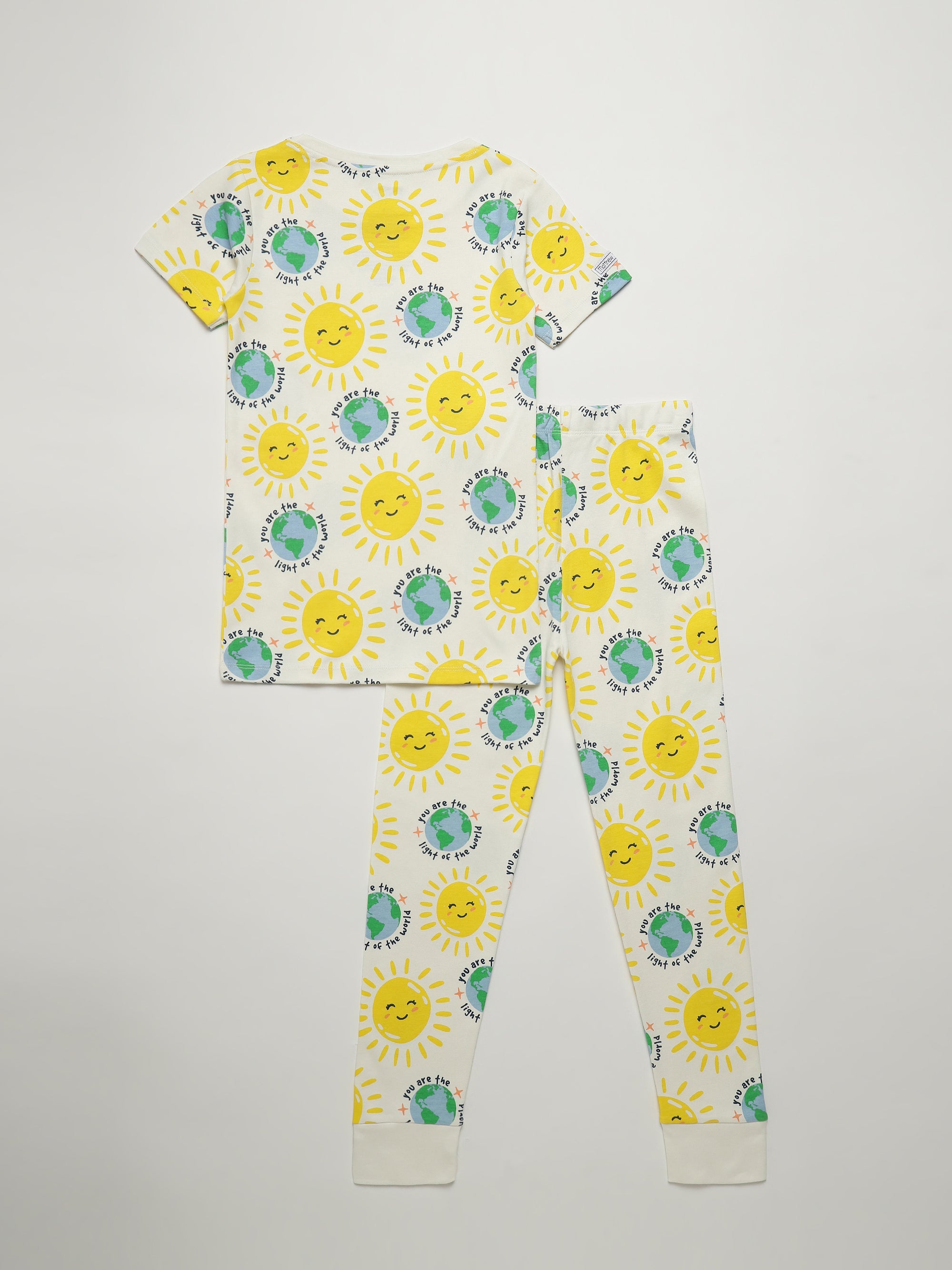 Light Of The World Short Sleeve Set Cotton