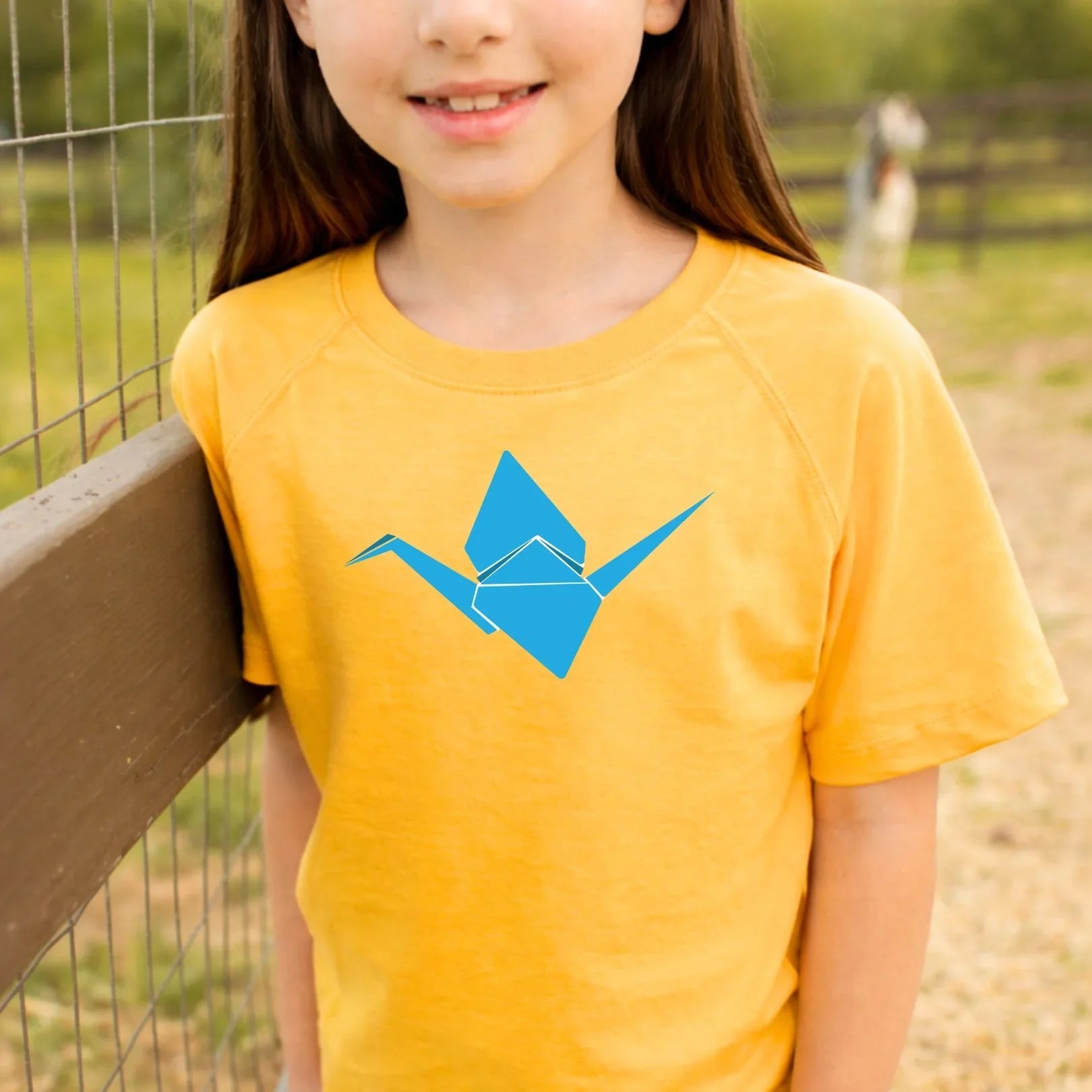 Organic Paper Crane T-shirt