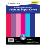 Valentine Paper Colors