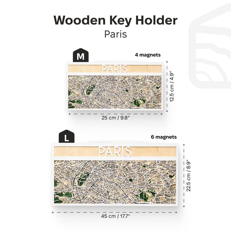 Wooden Key Holder
