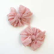 Paris Pink | Ruffled Hair Clip