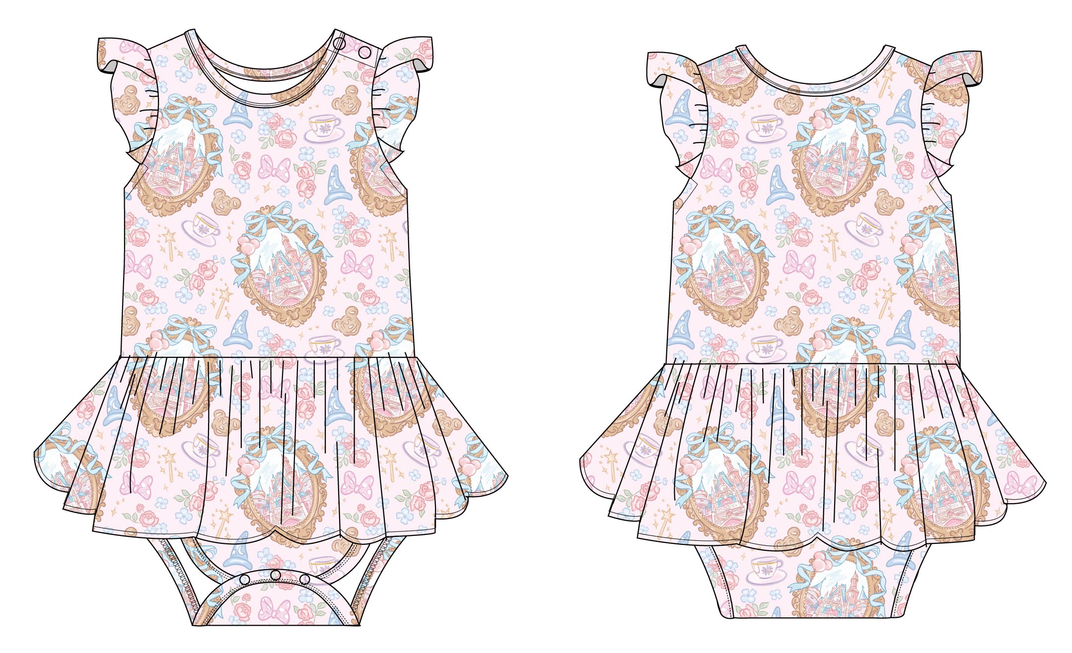 When You Wish - Bodysuit Dress