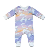 Parker Baby Zip Long John | Dreamy Ombre