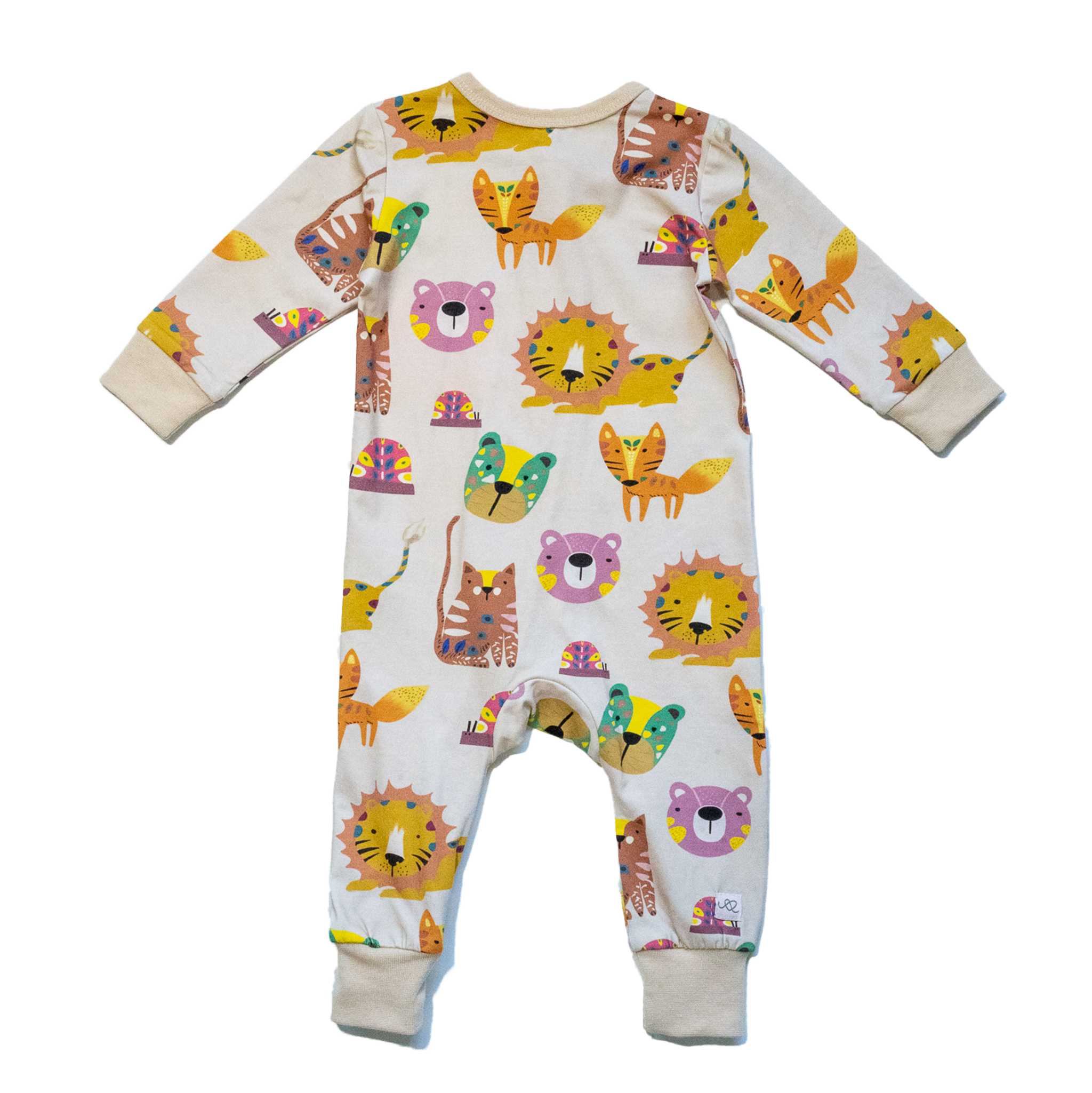 Parker Baby Zip Long John | Forest Friends