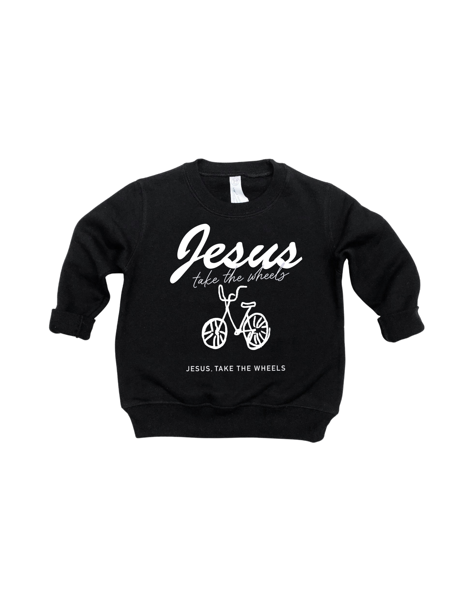 Jesus Take The Wheels Kids Tee Or Pullover