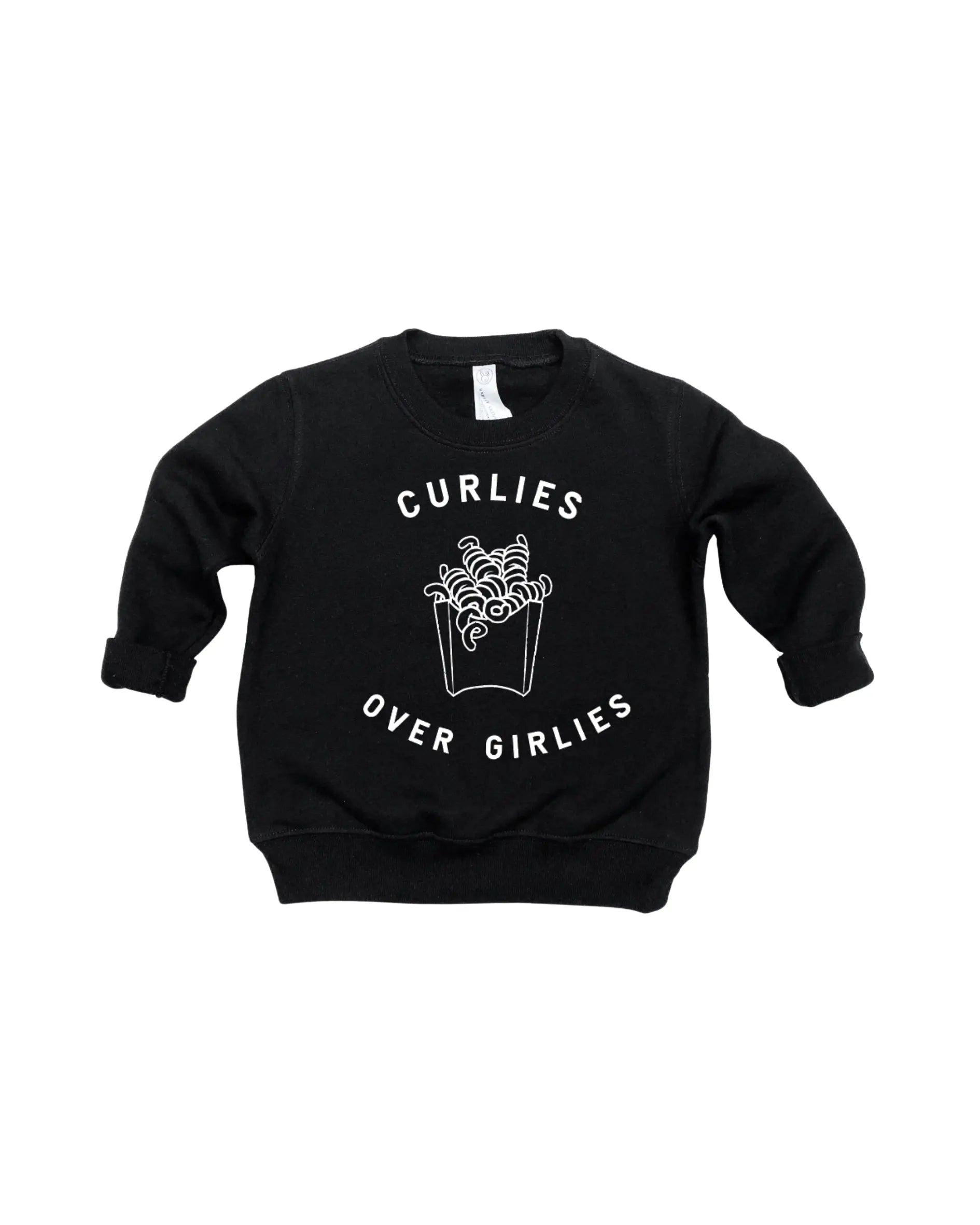 Curlies Over Girlies Pullover