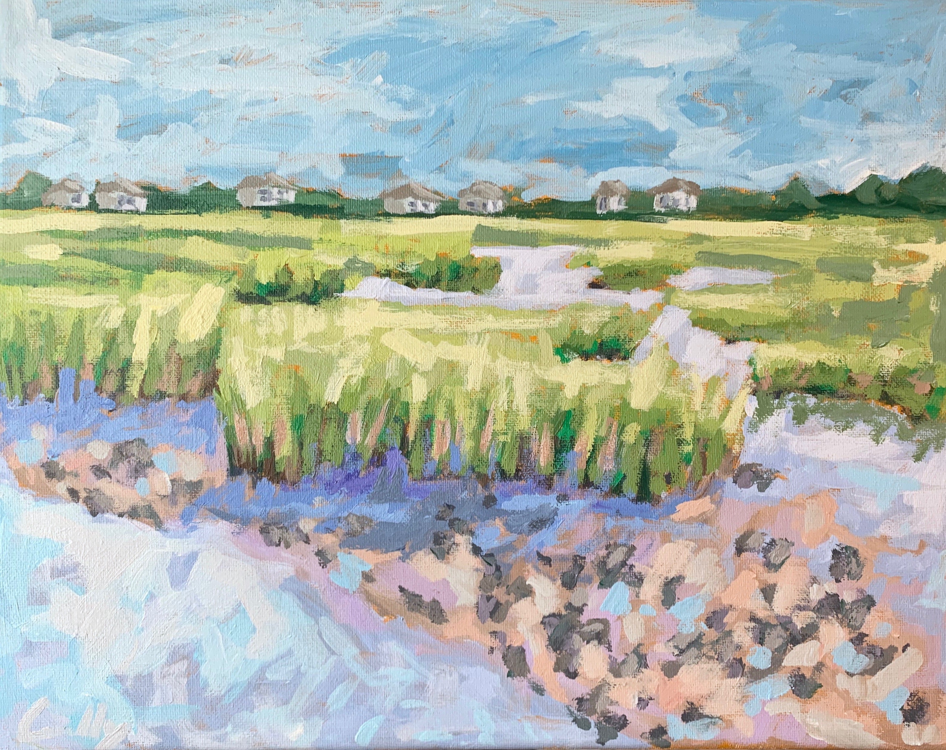 Peeping Oysters Print