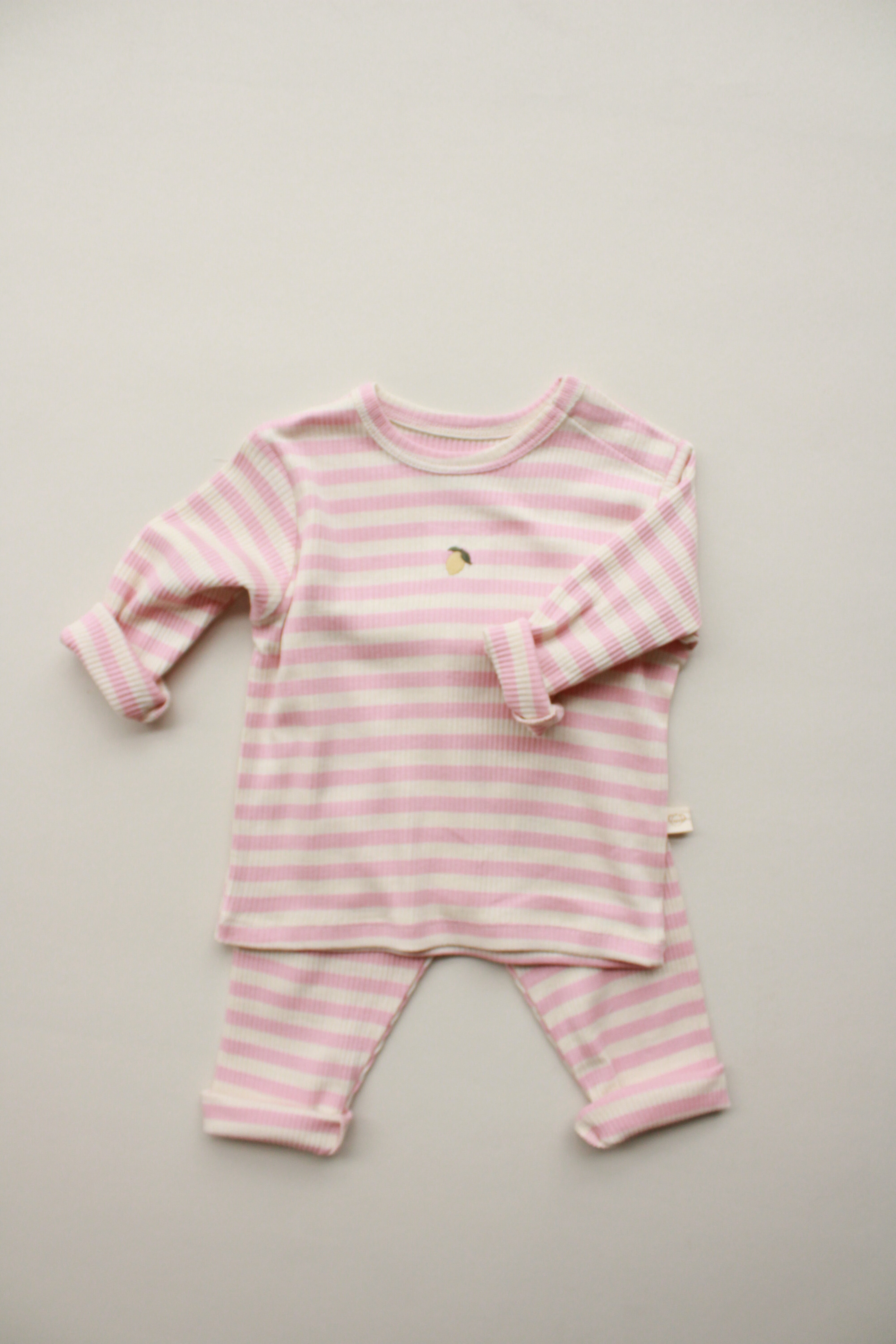 Pink Lemon Striped