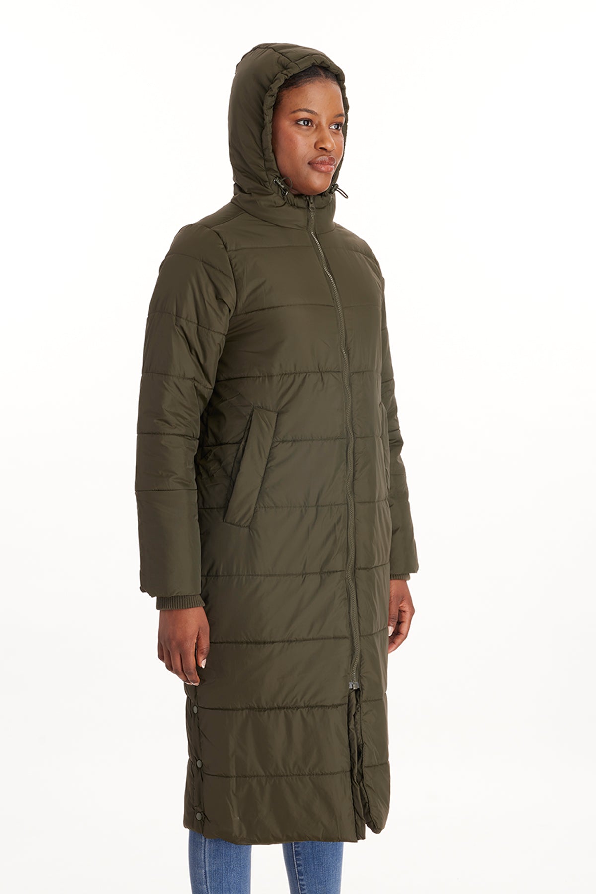 Penelope 3 In 1 Long Puffer Maternity Coat