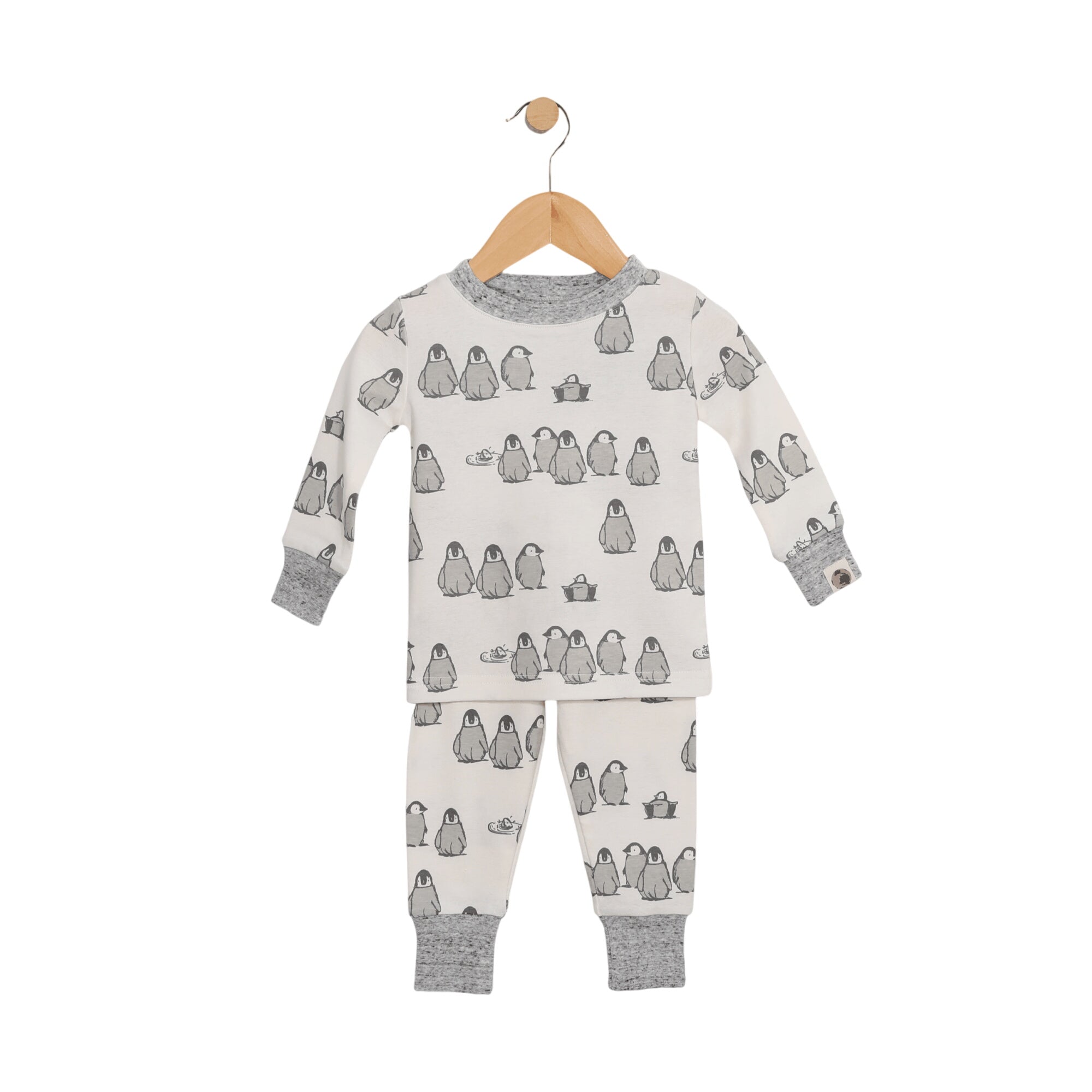 Penguin Pj Set In Infant-toddler Sizes