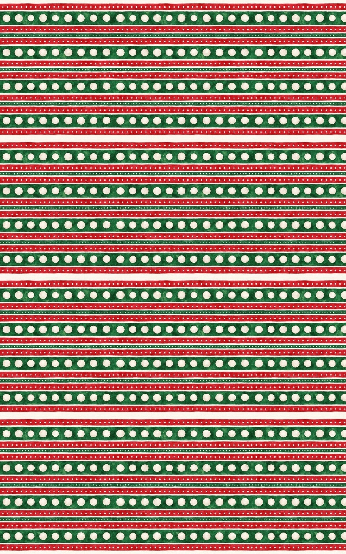 Peppermint Polka Wrapping Paper