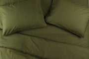 Crisp Percale Cotton Bed Sheets