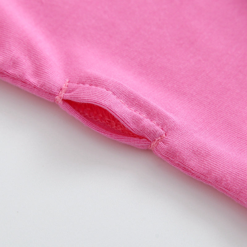 Perfectly Pink Ruffled Zipper Baby Romper