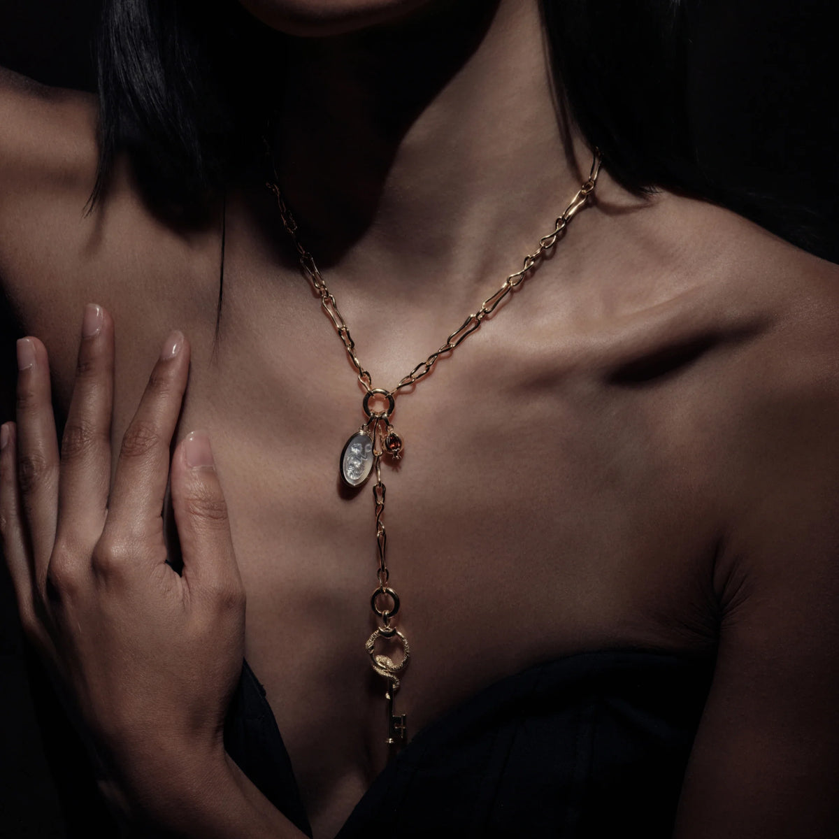 Molten Charm Lariat