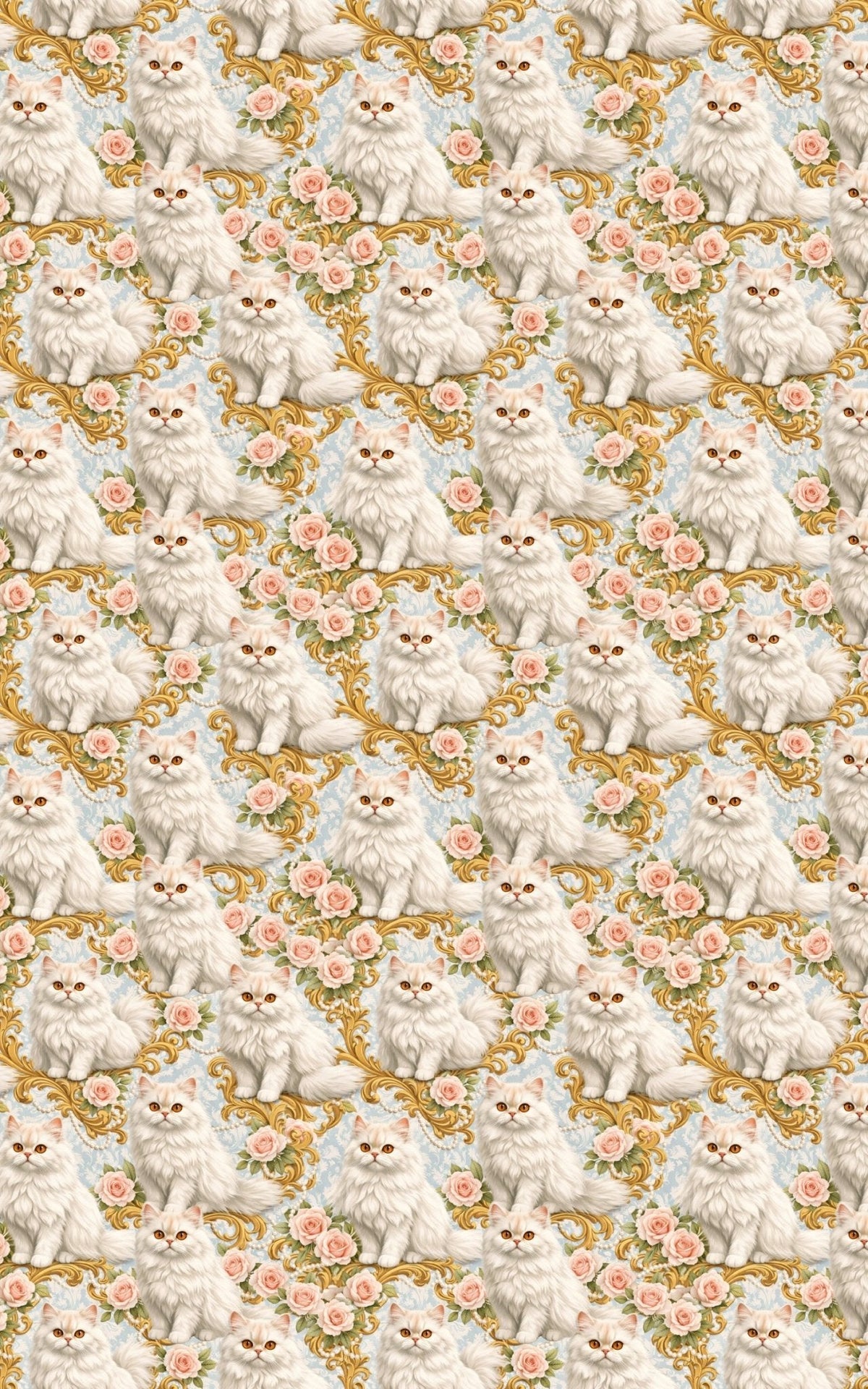 Persian Velvet Whiskers Wrapping Paper