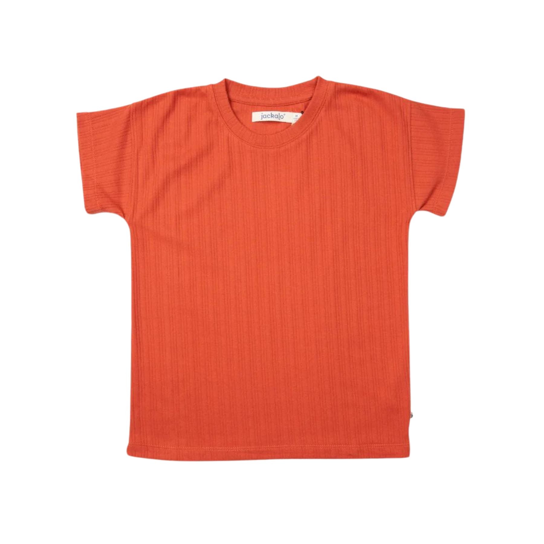 Persimmon Ribbed Brooklyn T-shirt