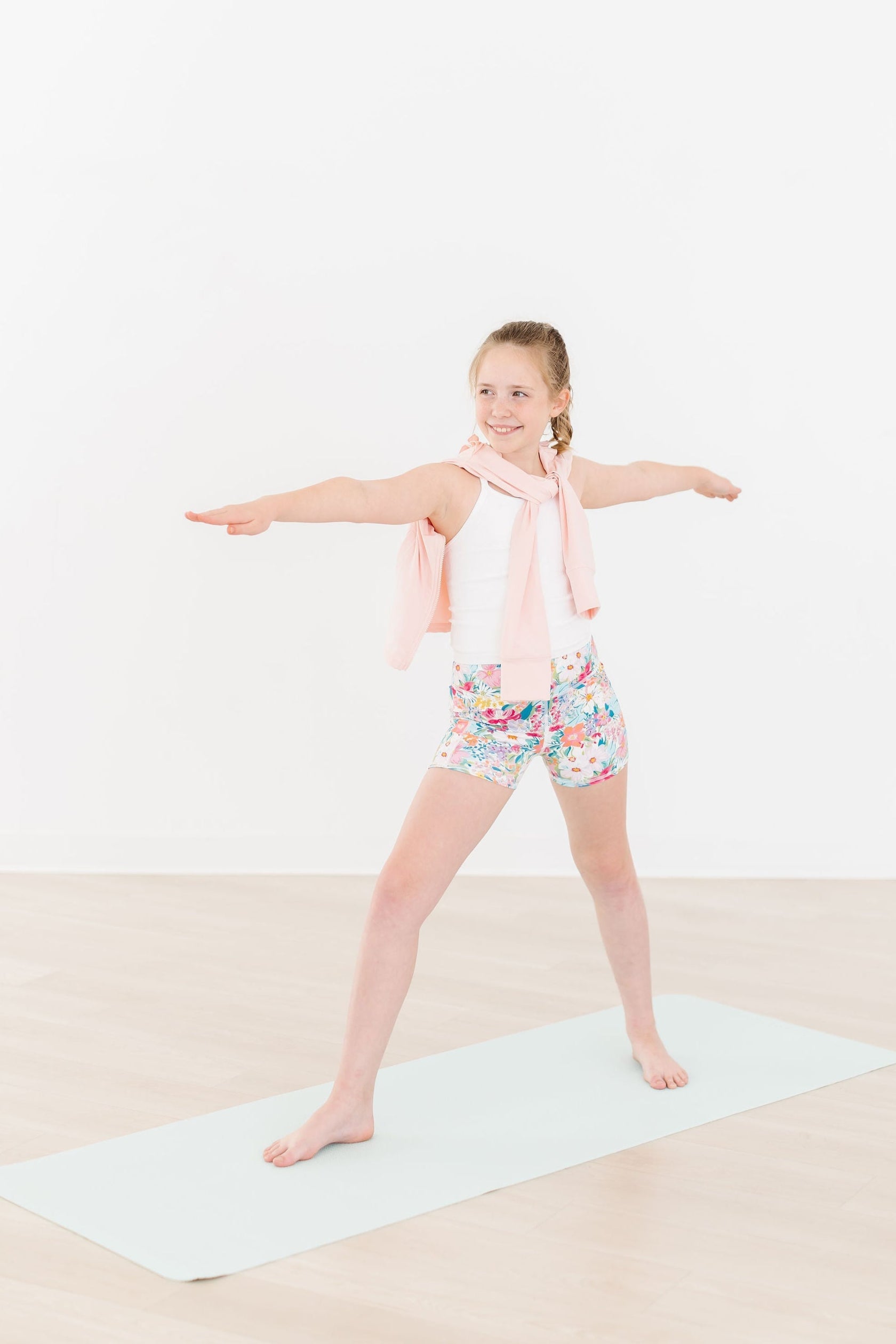 Sale Petal Power Active Shorty Shorts