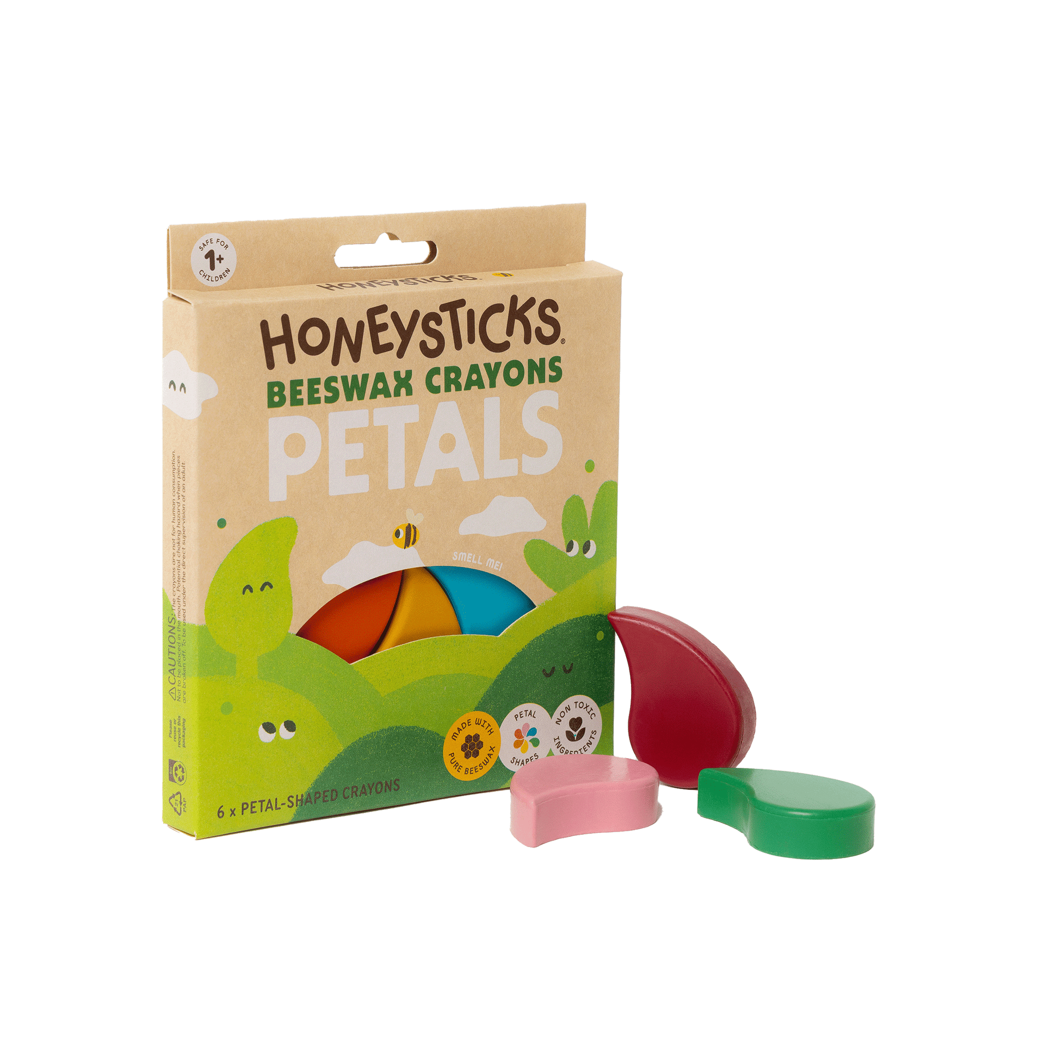 Honeysticks Beeswax Crayons Petals 6pk