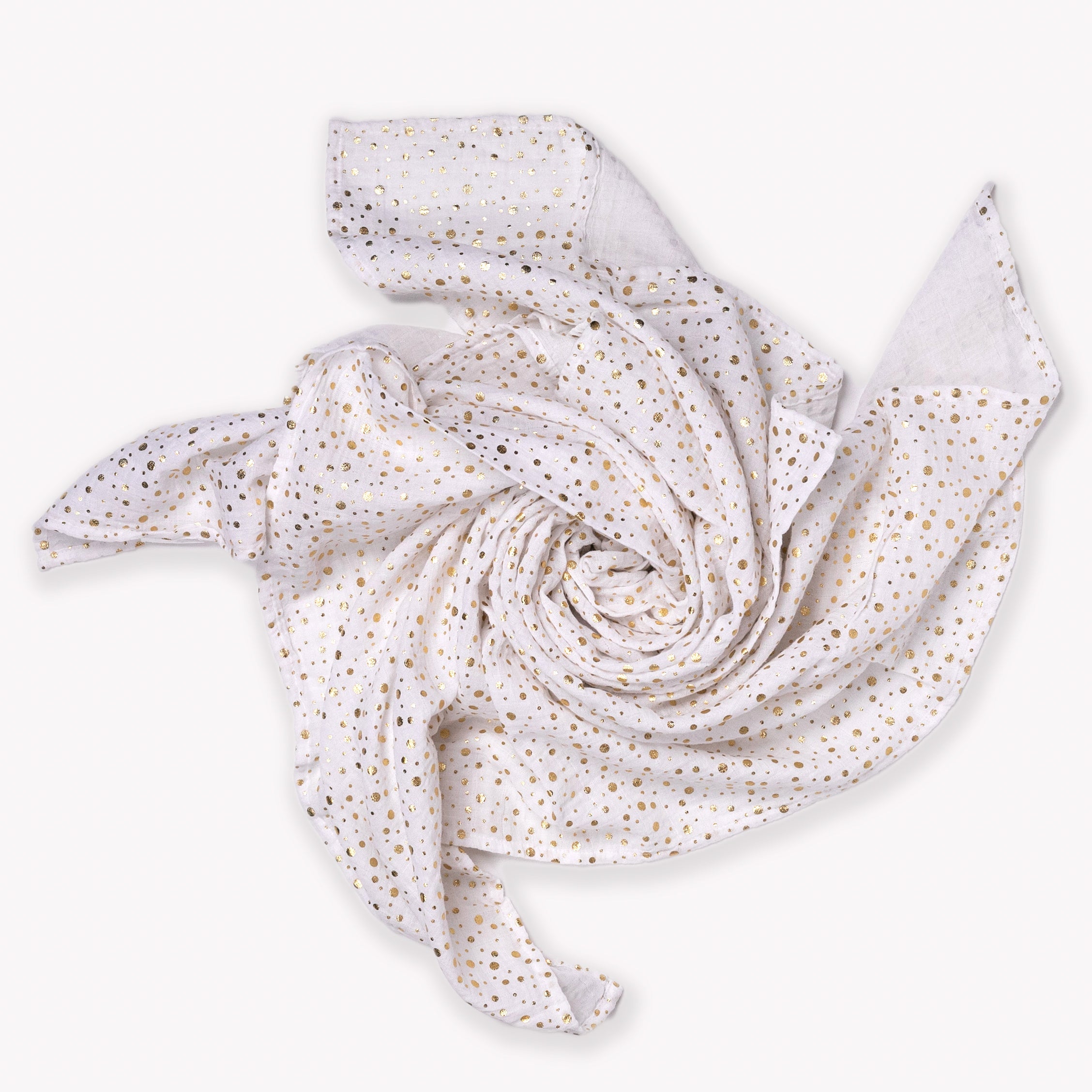 Gold Dot Swaddle