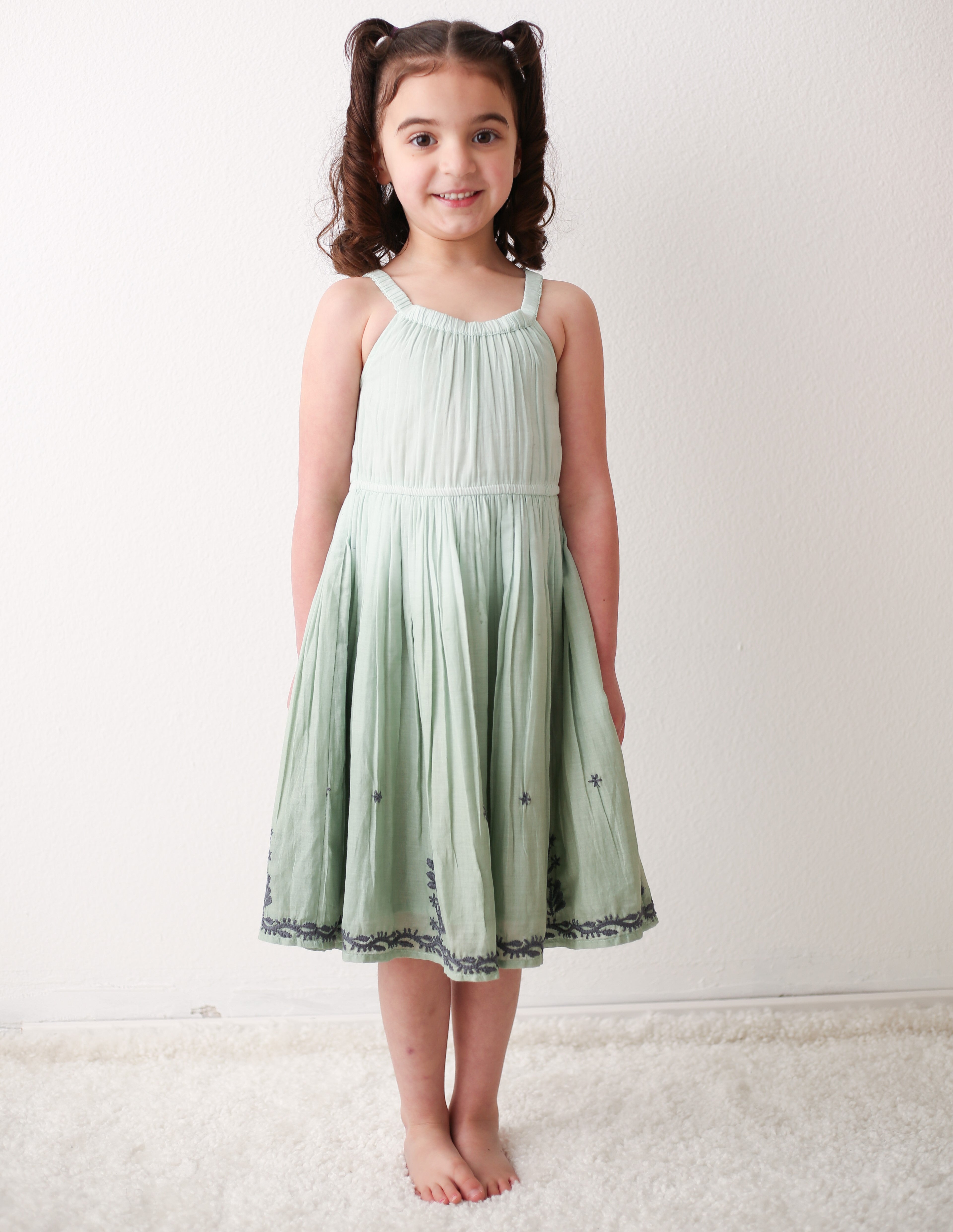 Leila Dress In Sage