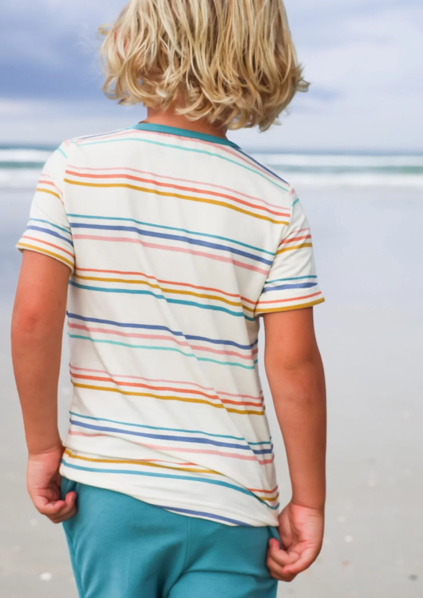 Kid's Coastal Stripe Set