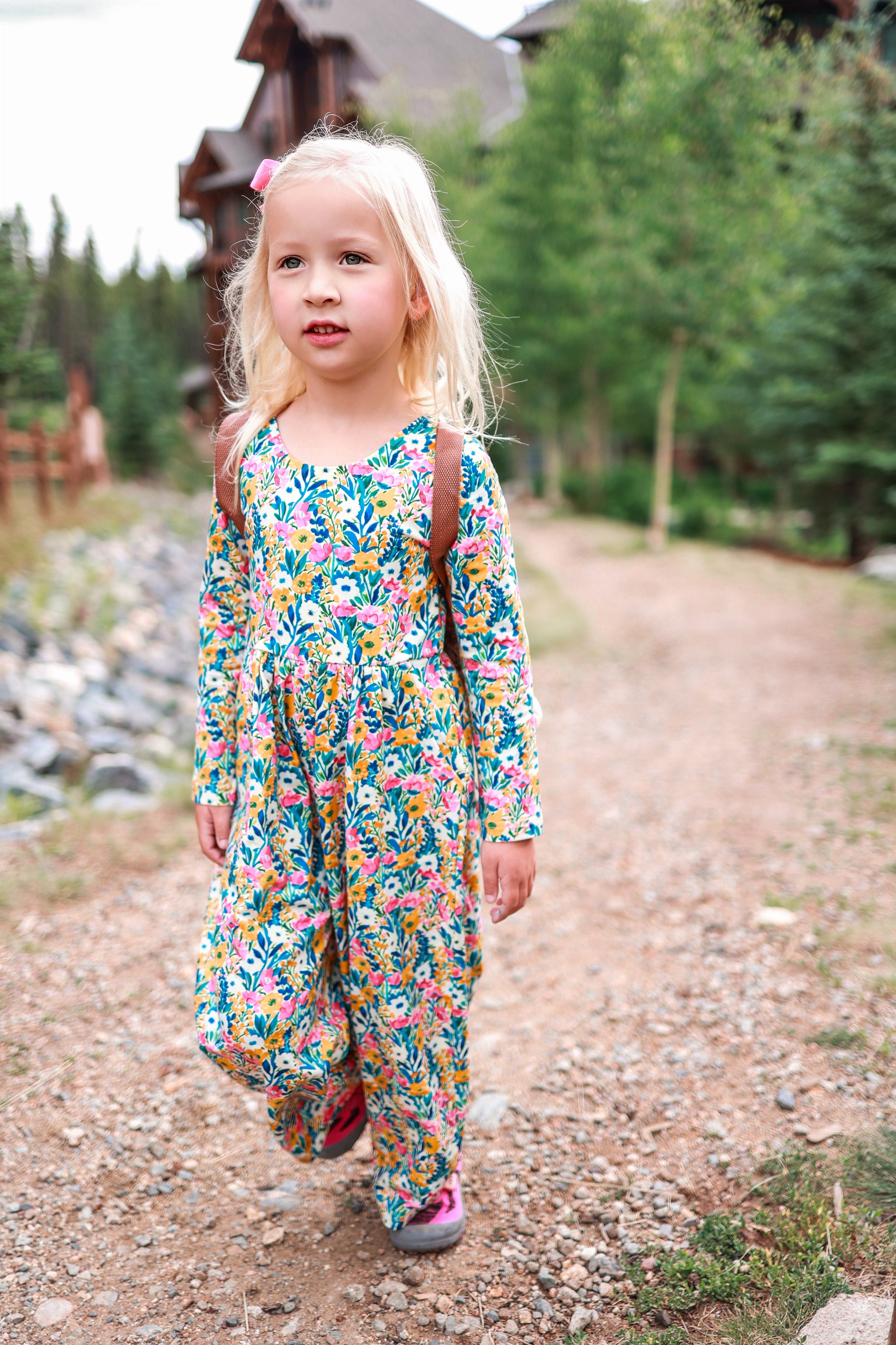 Ivy Romper - Whimsical Wildflowers