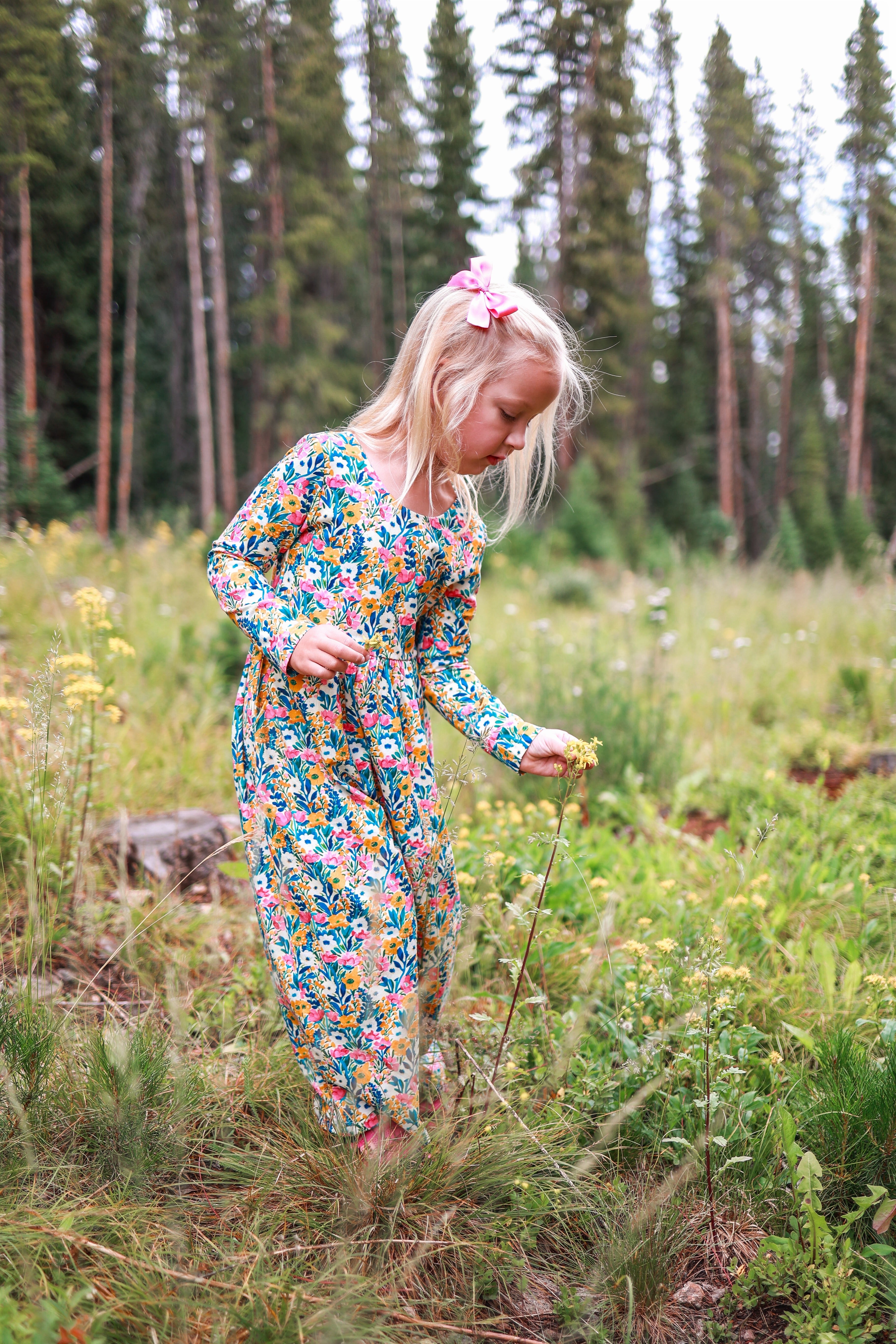 Ivy Romper - Whimsical Wildflowers