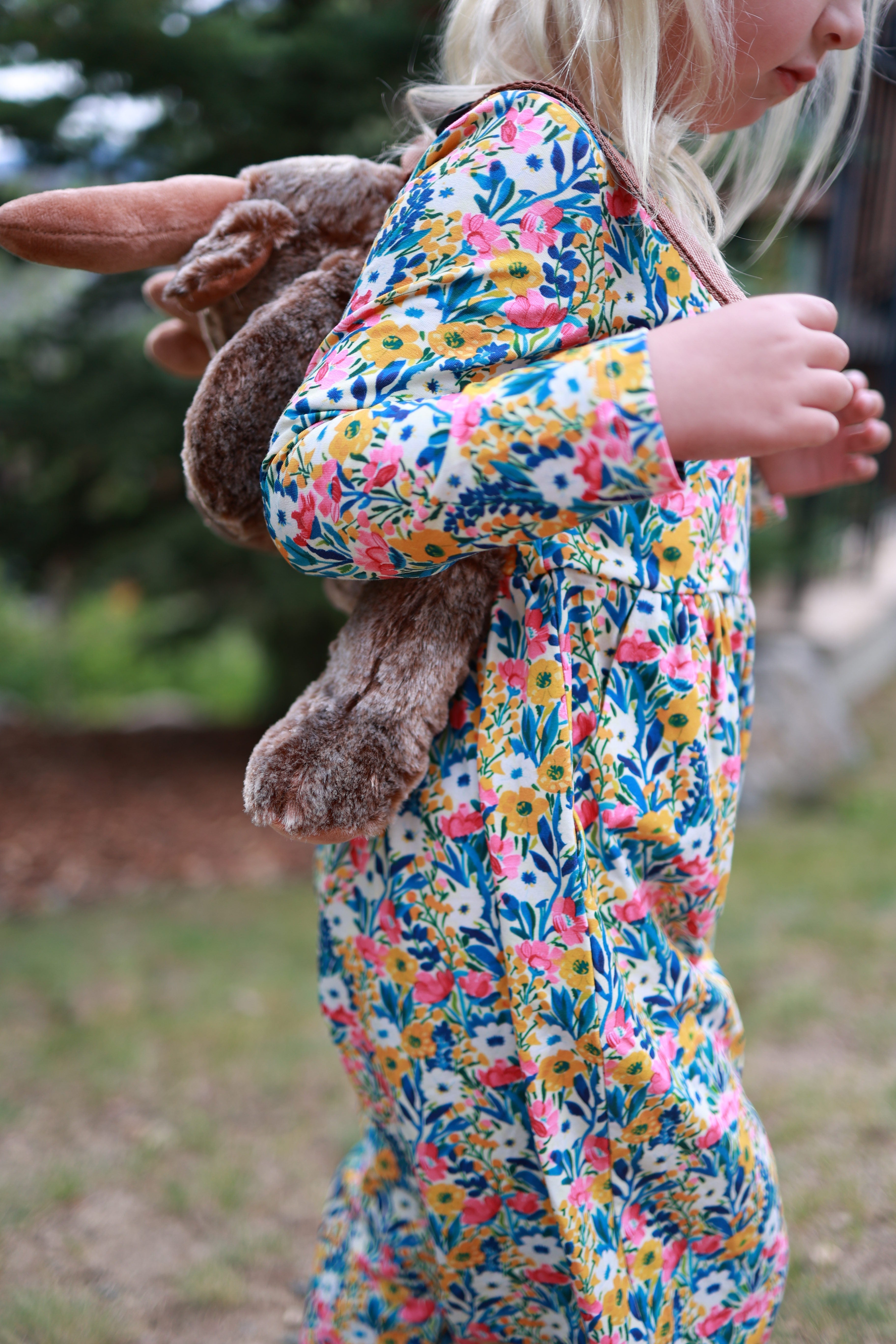 Ivy Romper - Whimsical Wildflowers