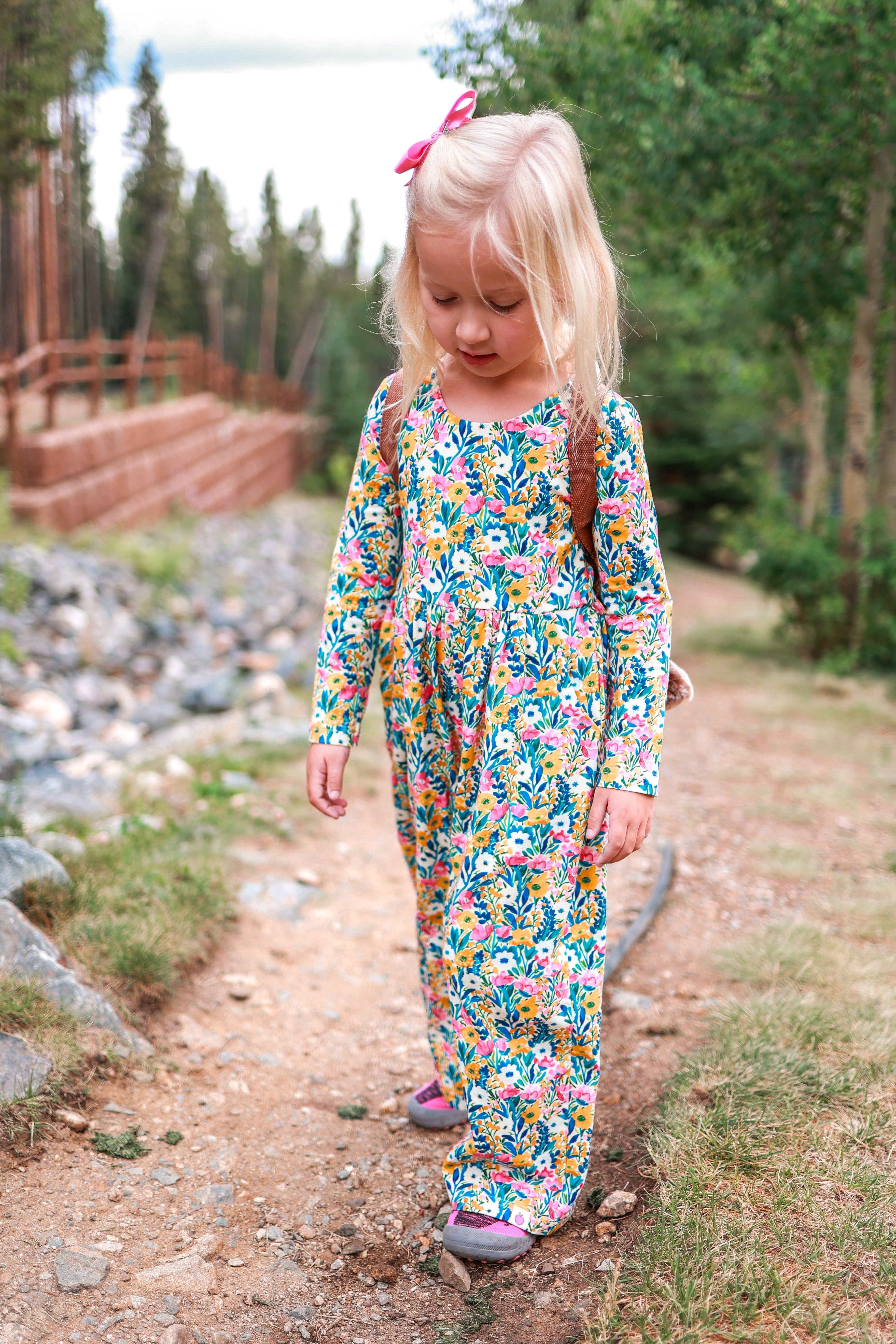 Ivy Romper - Whimsical Wildflowers