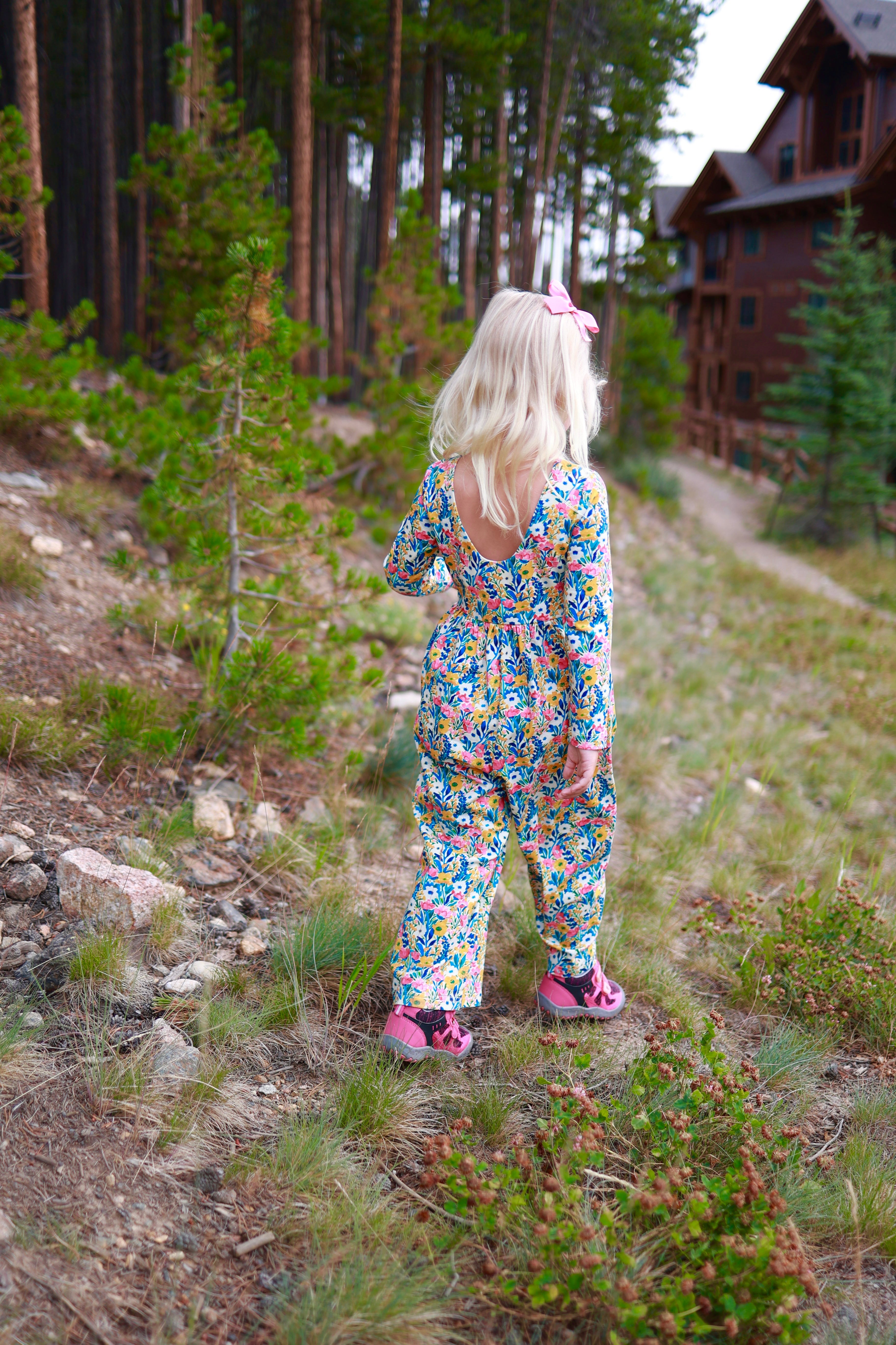 Ivy Romper - Whimsical Wildflowers