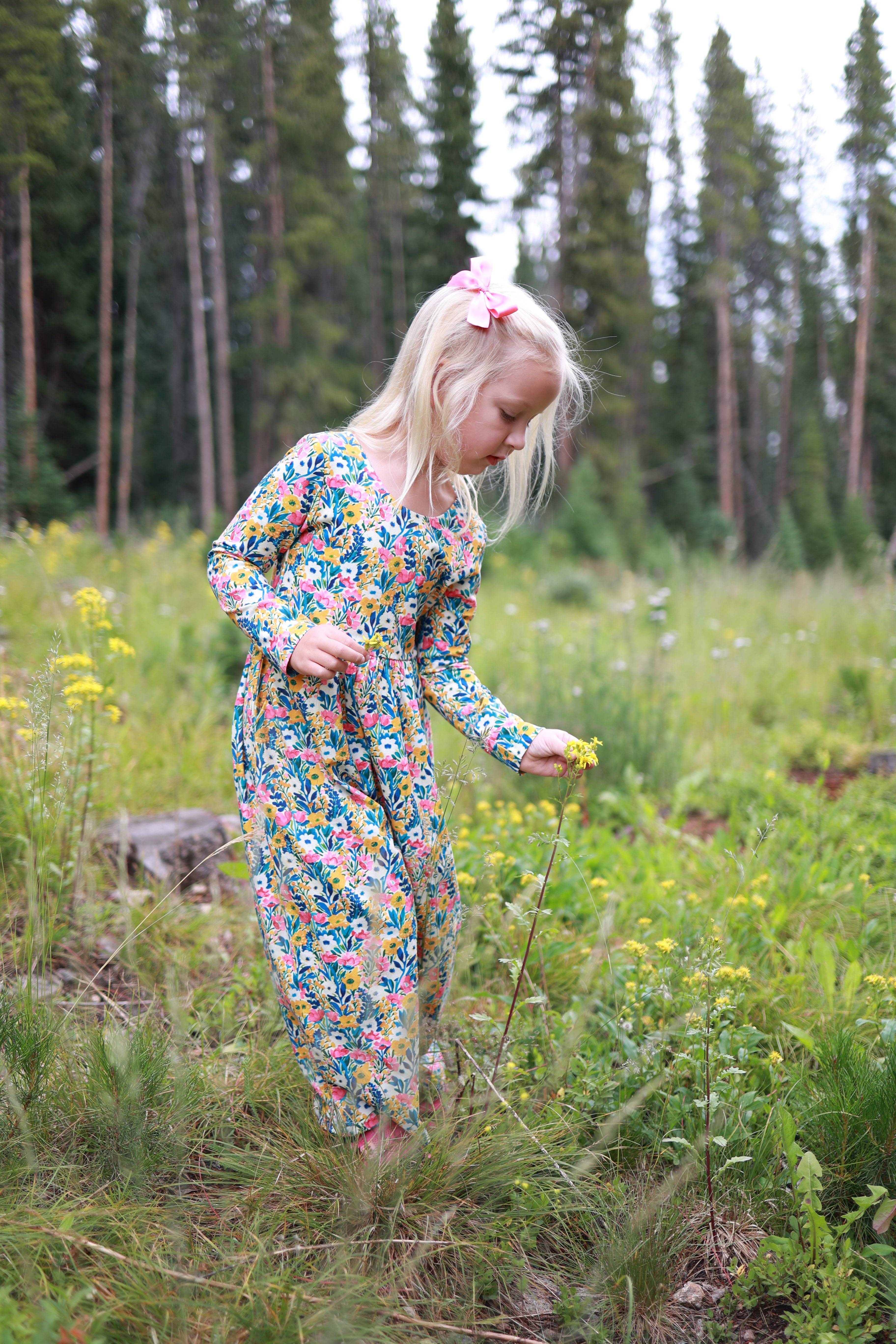 Ivy Romper - Whimsical Wildflowers